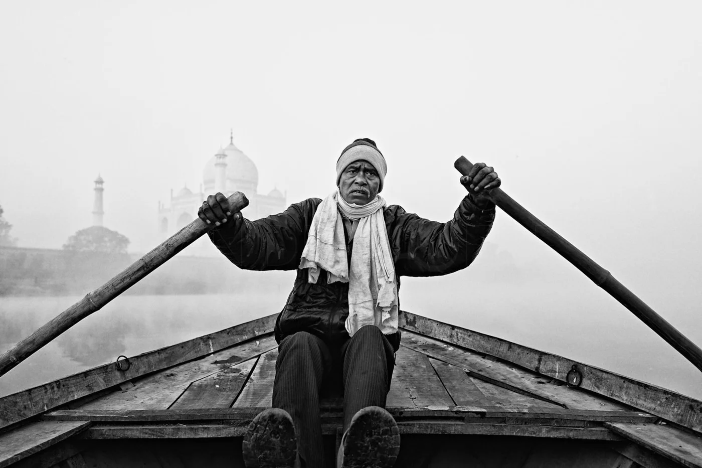 Portrait Street Photography Taj Mahal