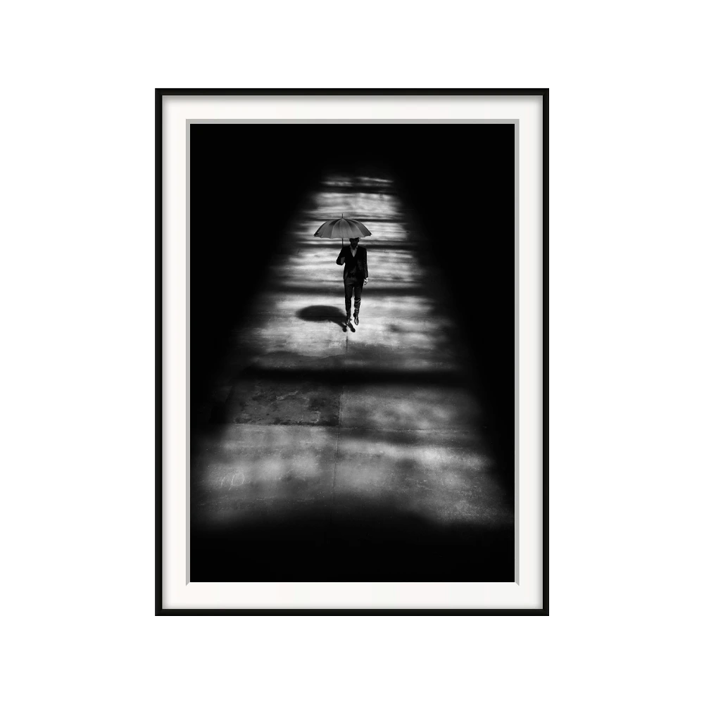 A Day at Halle 3 — original framed print by Sascha van der Werf