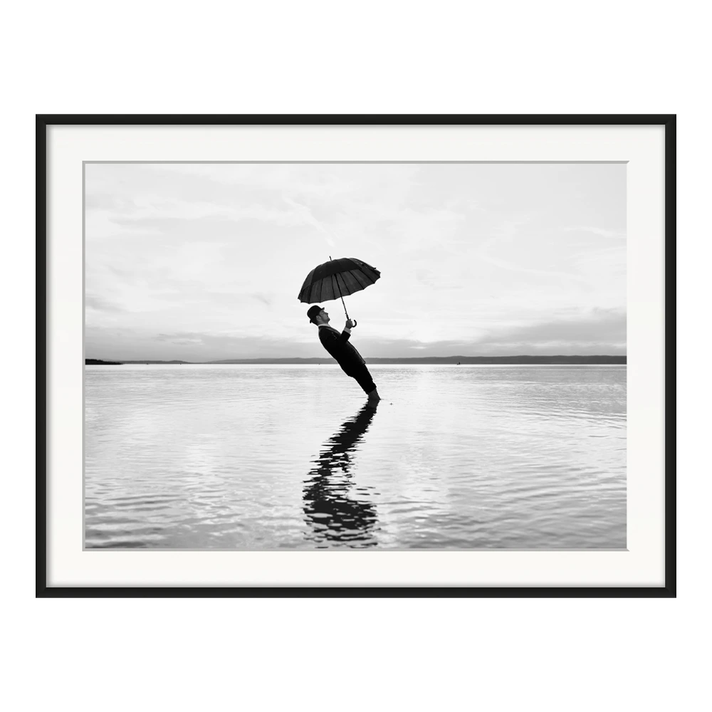 Attitude is everything — original framed print by Sascha van der Werf