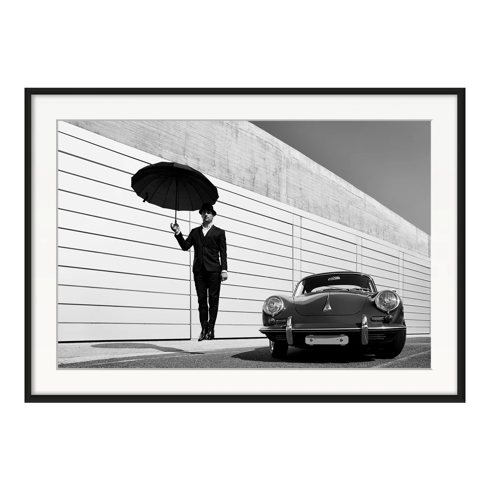 Timeless Leap — original framed print by Sascha van der Werf