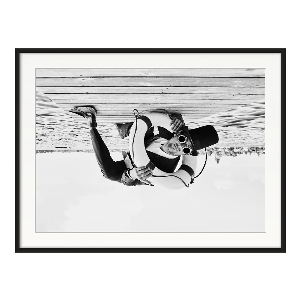The Art of Unraveling — original framed print by Sascha van der Werf