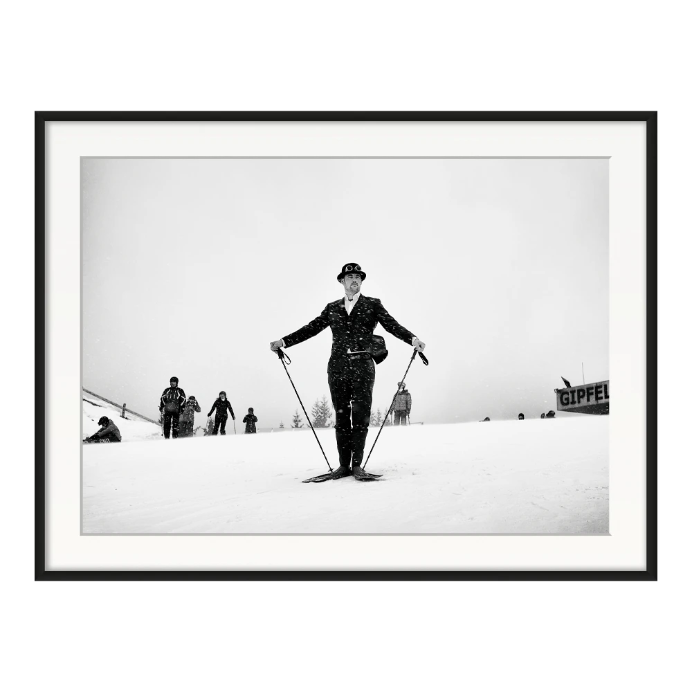 Descent — original framed print by Sascha van der Werf