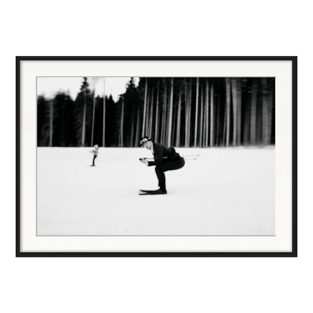 Beyond the Speed Limit — original framed print by Sascha van der Werf