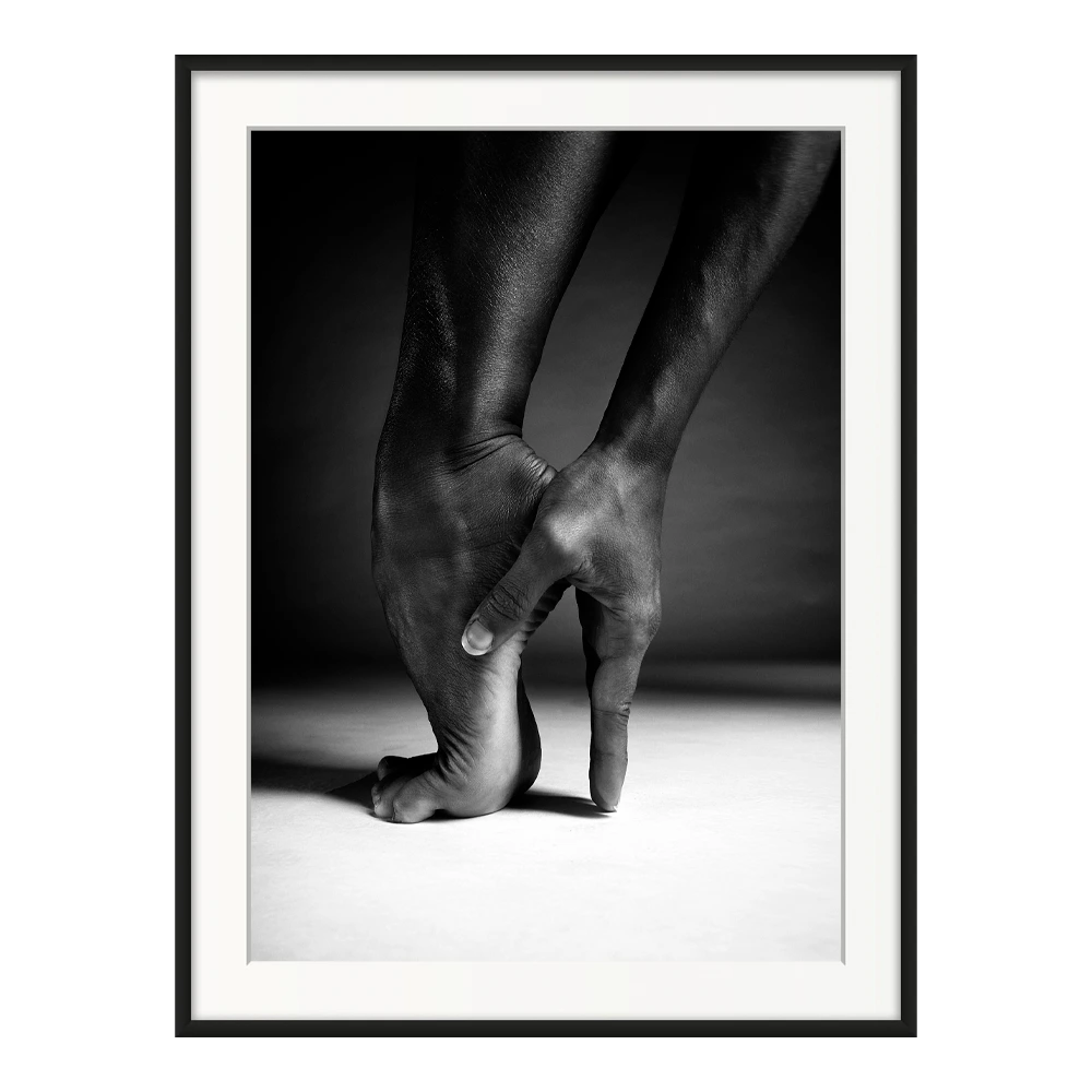 Heel of Grace — original framed print by Sascha van der Werf