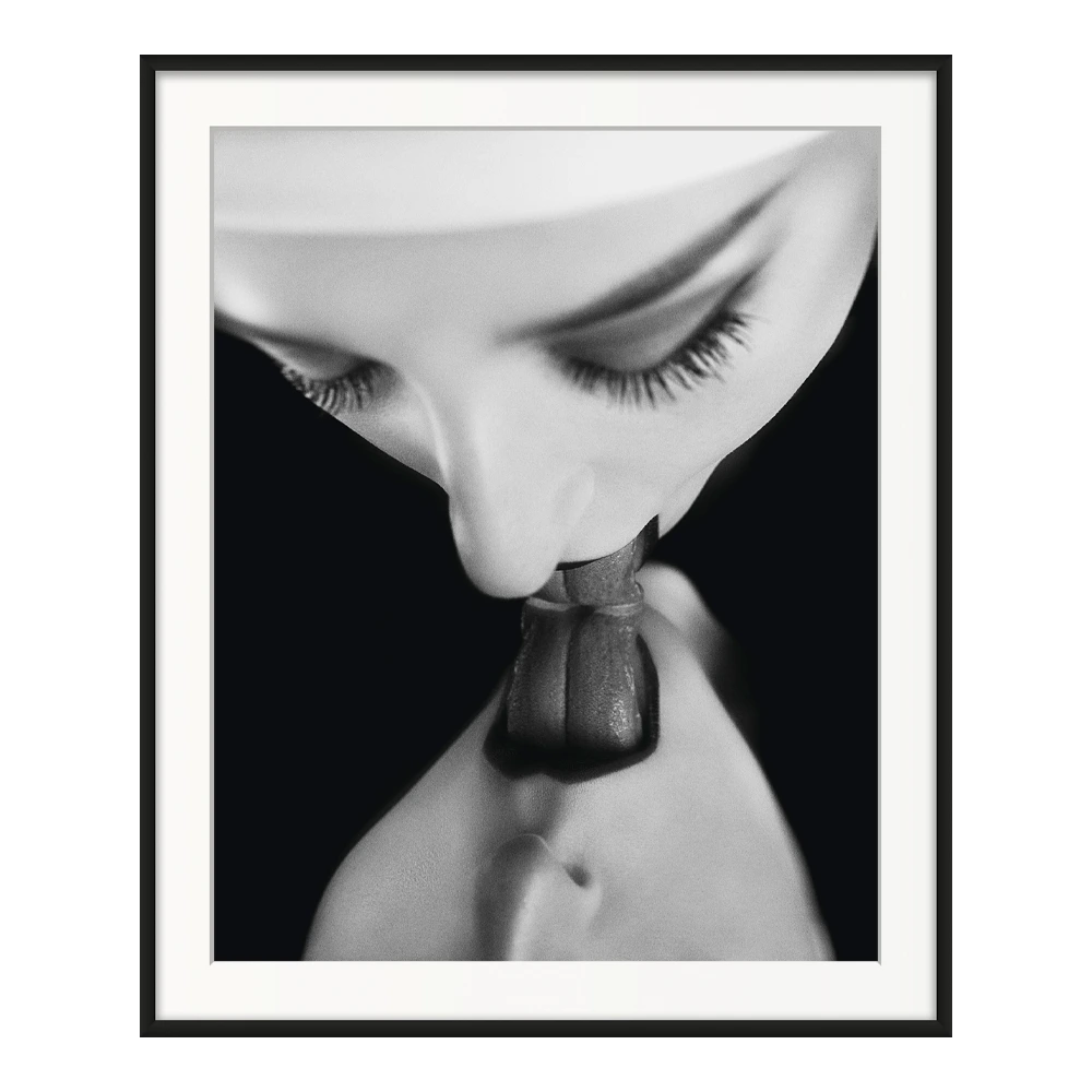 A Sinful Whisper — original framed print by Sascha van der Werf