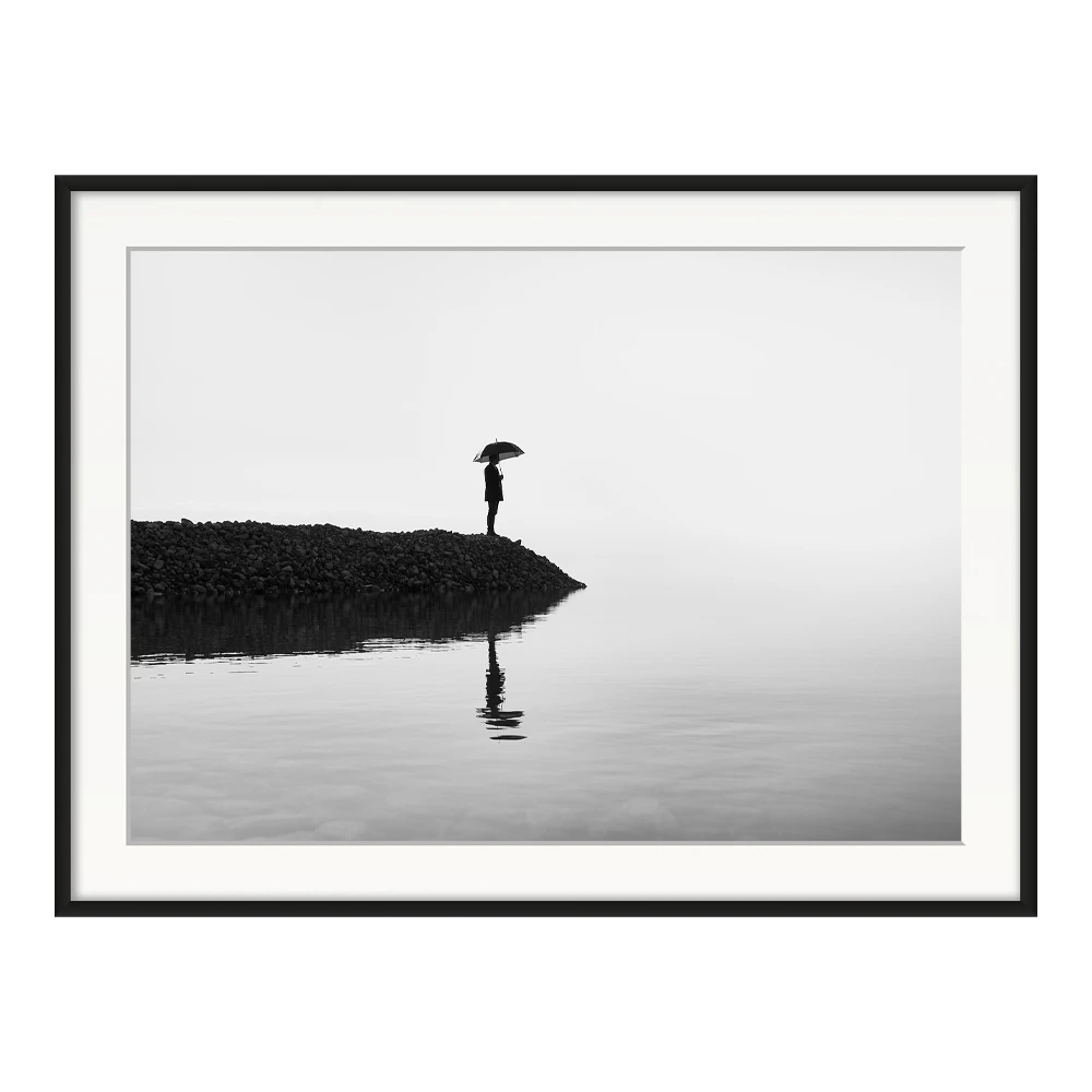 Tranquillity — original framed print by Sascha van der Werf