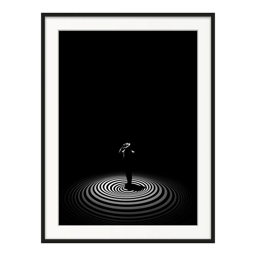 Lines of Infinity — original framed print by Sascha van der Werf